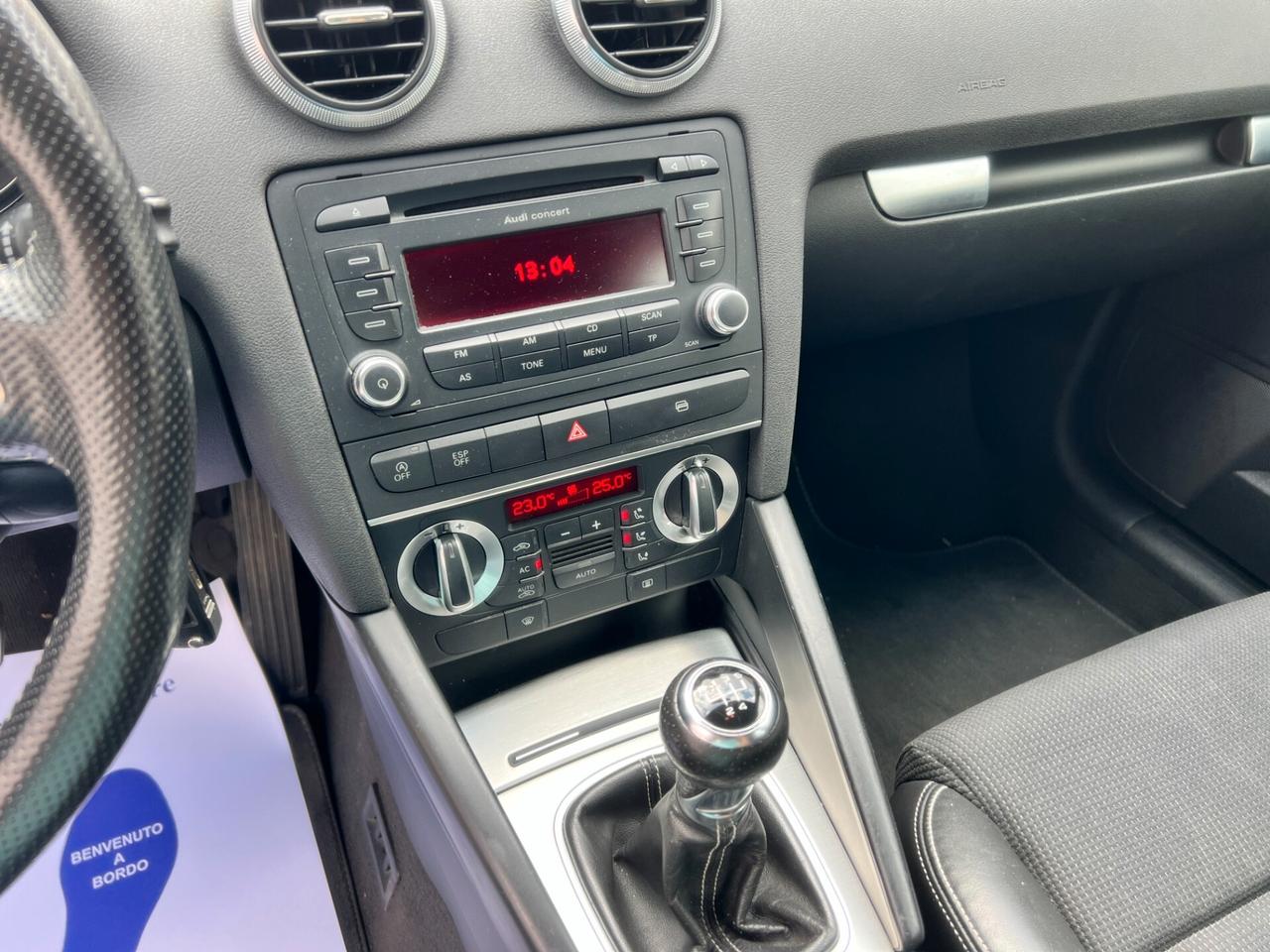 Audi A3 SPB 1.6 TDI 105 CV S-LINE Doppio