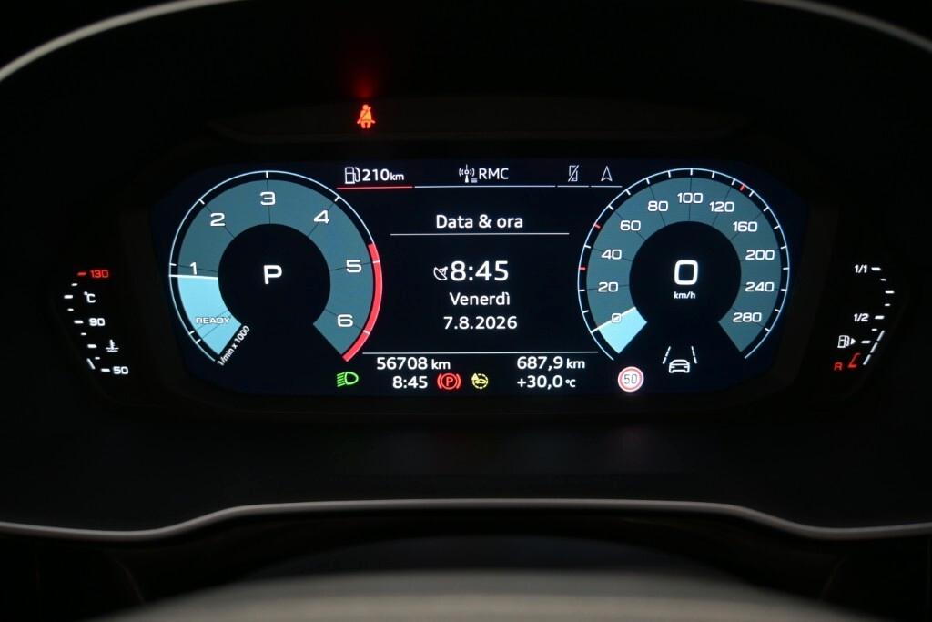 AUDI Q3 35 TDI 150CV S-TRONIC BUSINESS ( FARI LED - VIRTUAL COCKPIT - ADAPTIVE CUISE - NAVI - MIRROR - PDC - TELECAMERA POST. )
