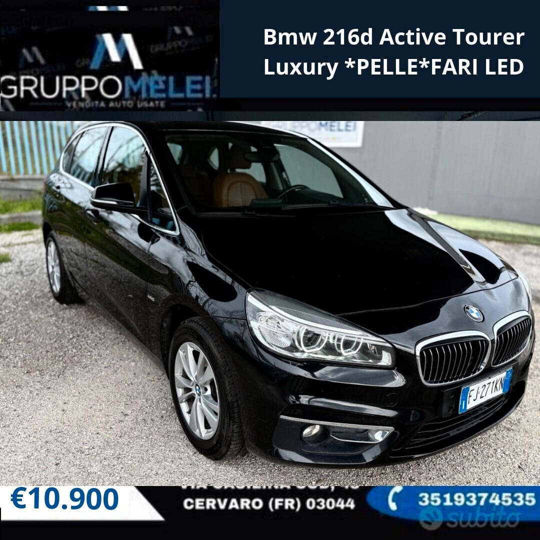 Bmw 216d Active Tourer Luxury *PELLE*FARI LED