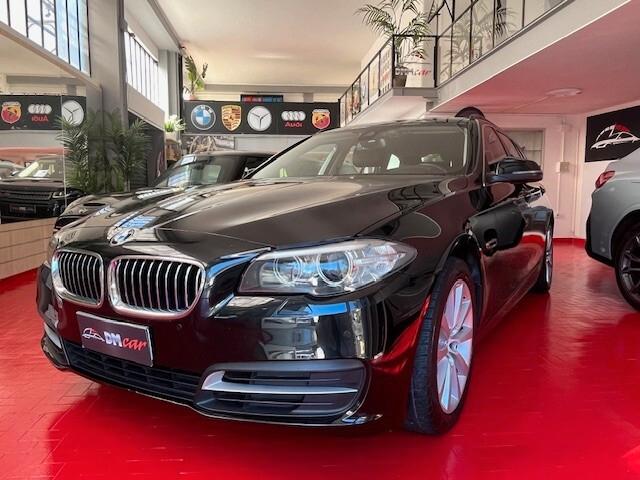 BMW 520 D 184 CV TOURING LUXURY PELLE TOTALE AUTOMATICO NAVI CERCHI SEDILI ANT. A REGOLAZIONE ELETTRICA