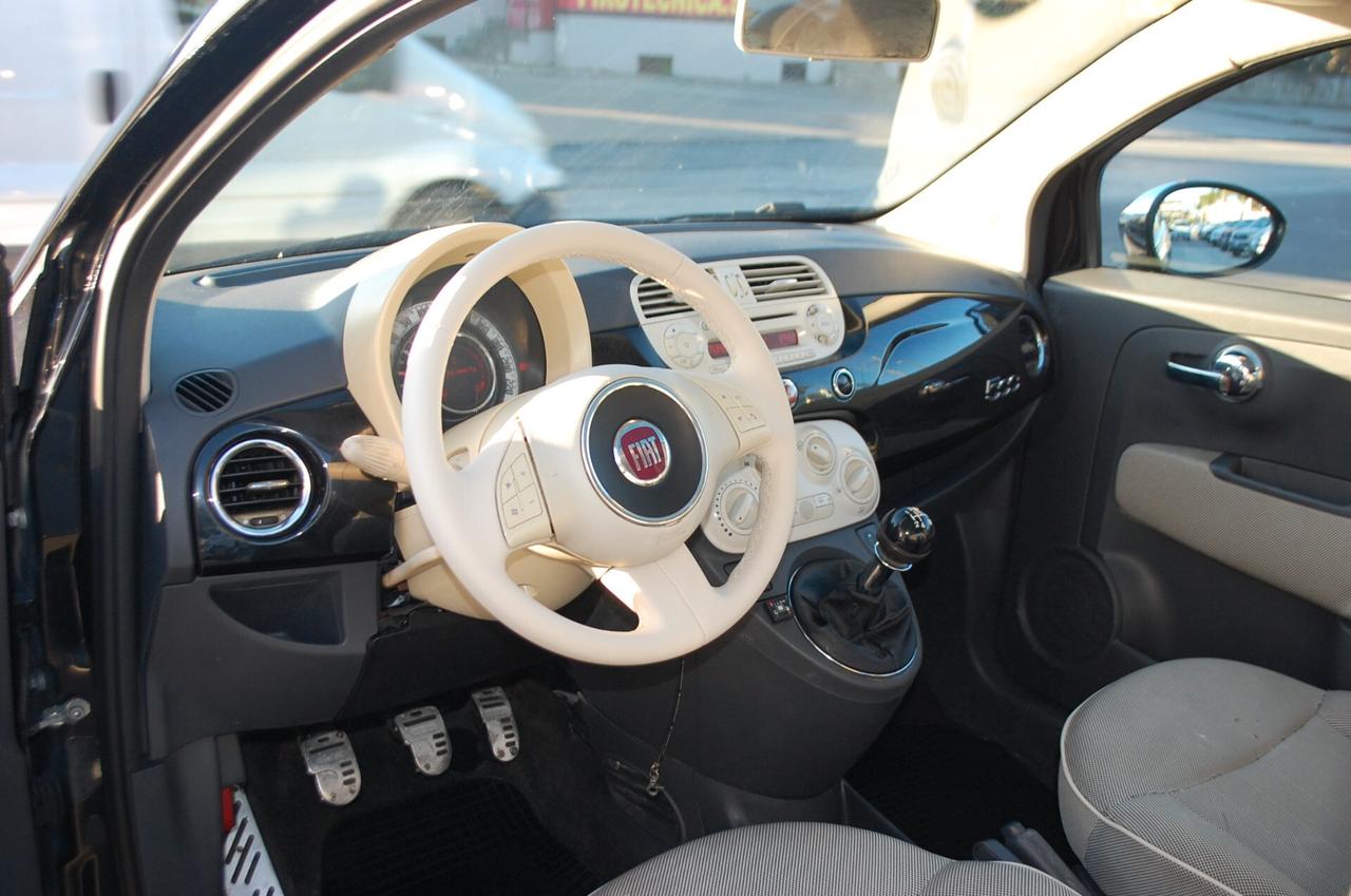 Fiat 500 1.2 Lounge 69CV GPL Tetto USB Lega Uff Italy