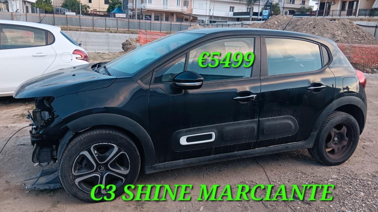 Citroen C3 SHINE INCIDENTATA SINISTRATA MONDIALCARS 023