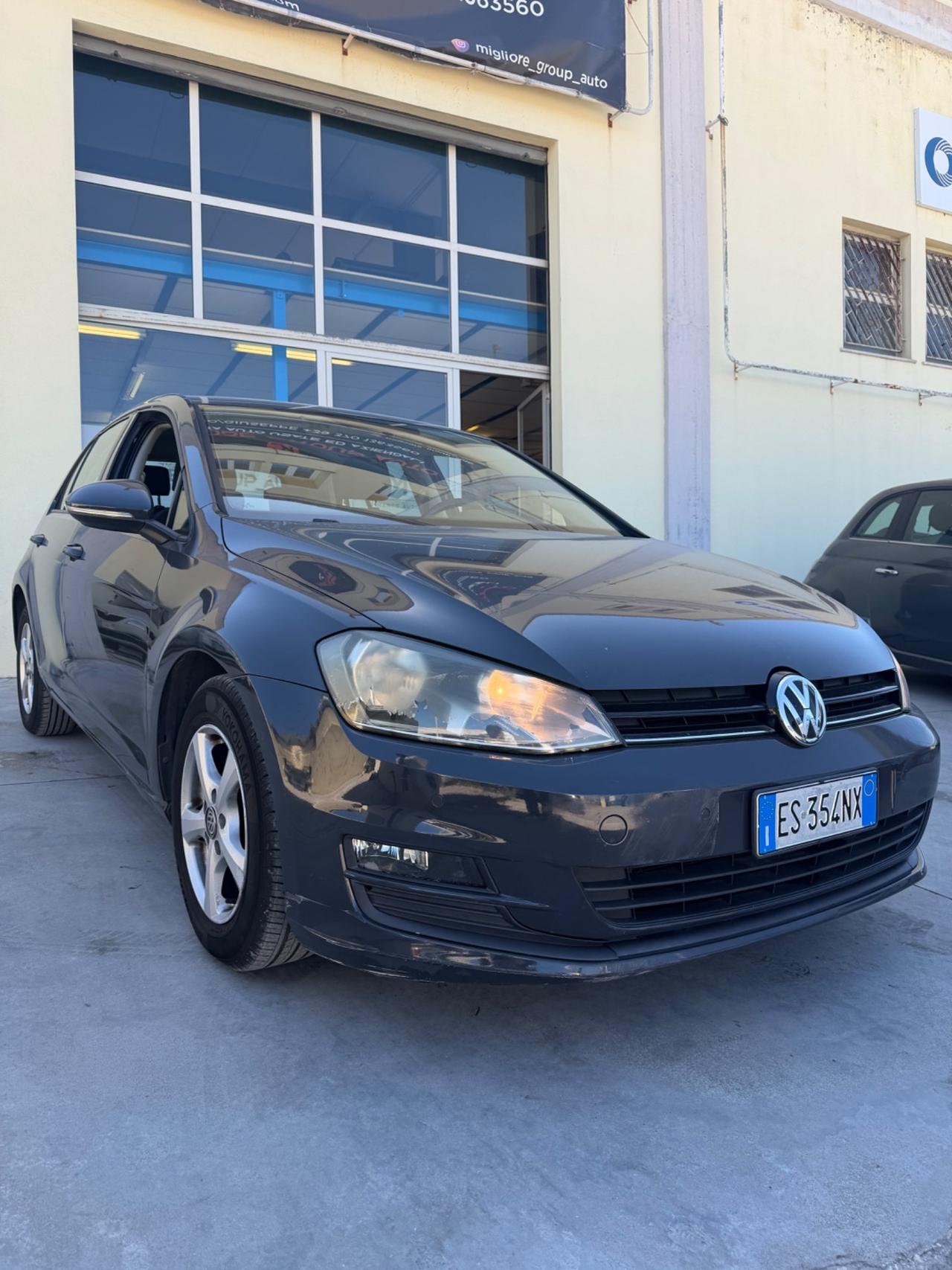 Volkswagen Golf 7 1.6 diesel 90 CV 5 porte