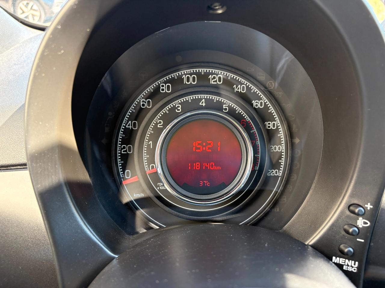 Fiat 500 0.9 TwinAir Matt Black Automatica