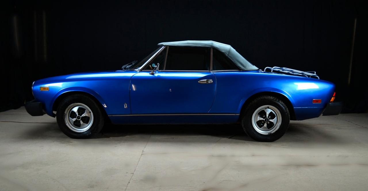 Fiat 124 Spider Sport Pininfarina 2.0 anno 1980 certificata ASI con C.R.S
