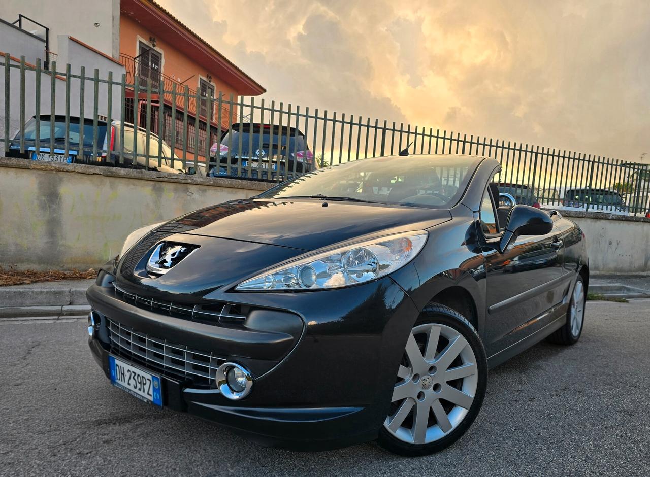PEUGEOT 207 CABRIO 1.6 VTI FELINE 108.000KM NUOVA