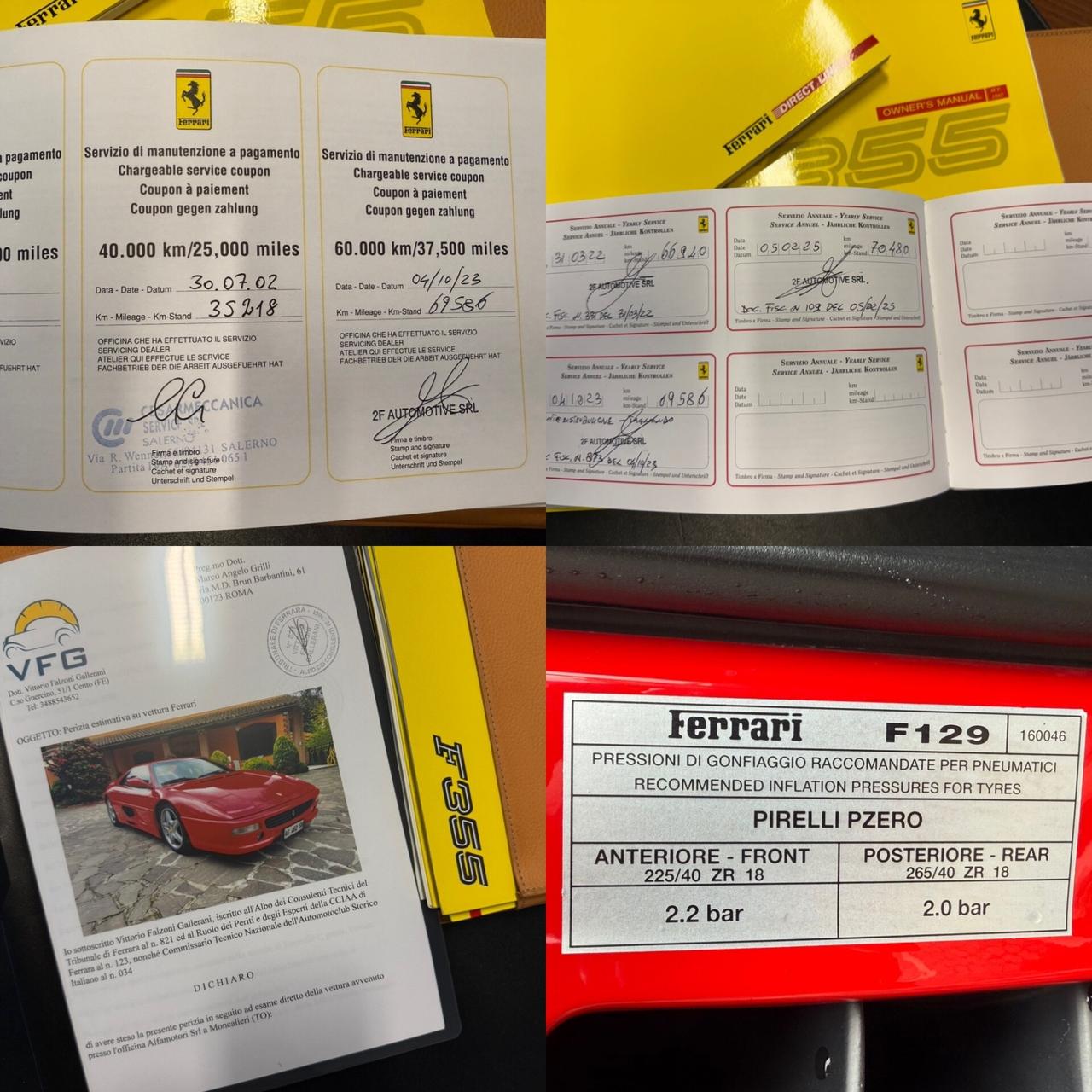 Ferrari F355 Berlinetta 2.7 Condizioni da Collezione - ASI !!