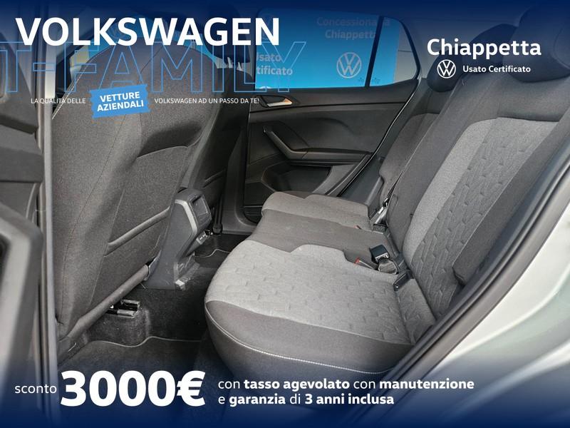 Volkswagen T-Cross 1.0 tsi life 95cv