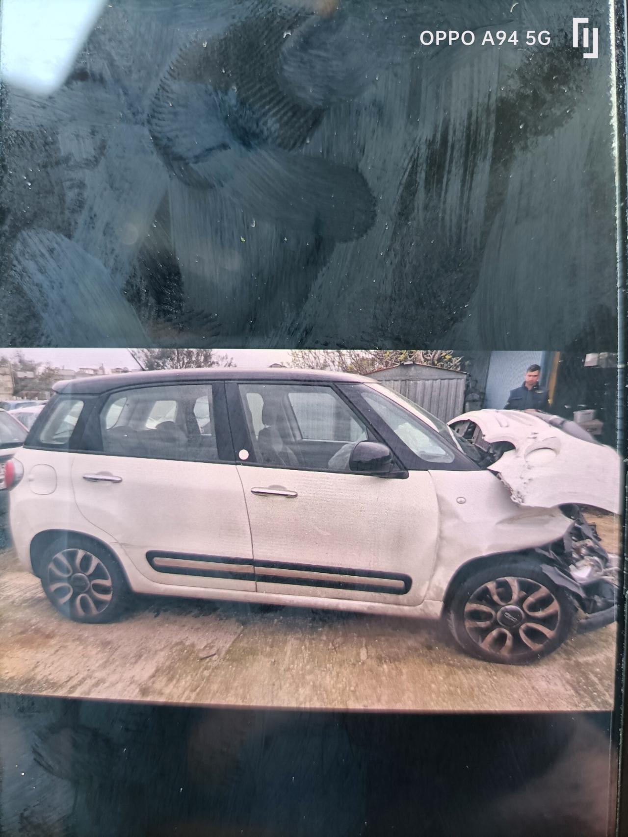 Fiat 500L GPL SINISTRATA INCIDENTATA