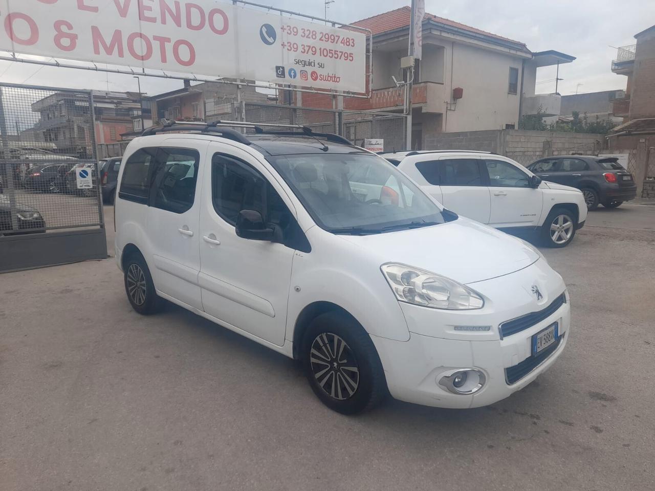 Peugeot Partner 1.6cc diesel 7 posti con garanzia-2014