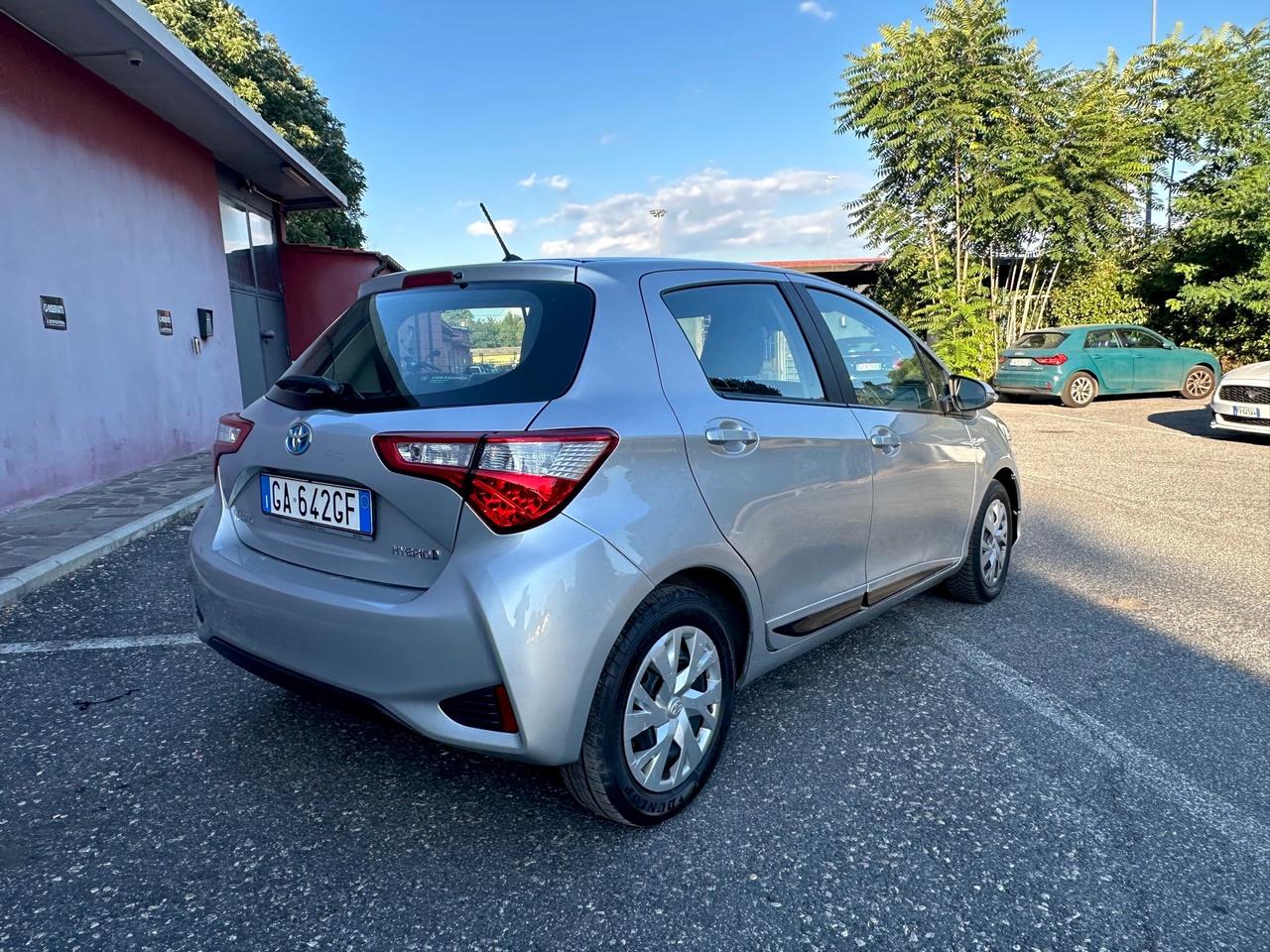 Toyota Yaris 1.5 Hybrid 5 porte Cambio automatico Unicoproprietario Nessun obbligo finanziario