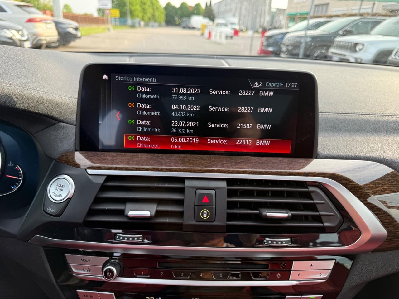 Bmw X3 xDrive30d Luxury Tetto Apribile Pelle Bicolor Telecamere 360 Gradi