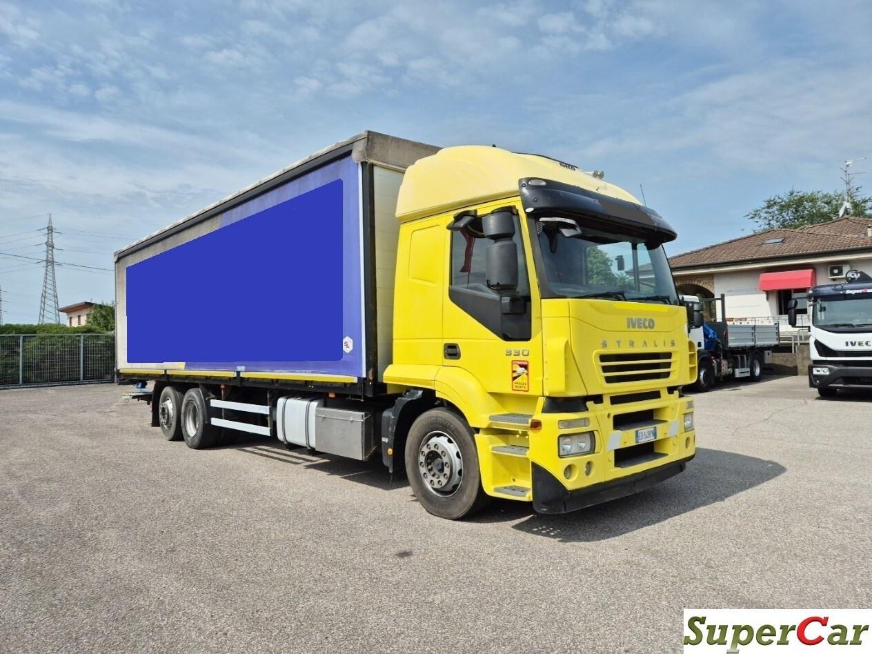 IVECO STRALIS 260S33 centina m 9,60 e sponda caricatrice