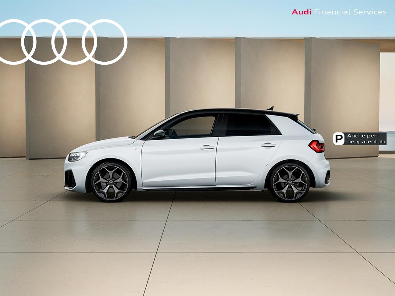 Audi A1 sportback 35 1.5 tfsi identity black s-tronic