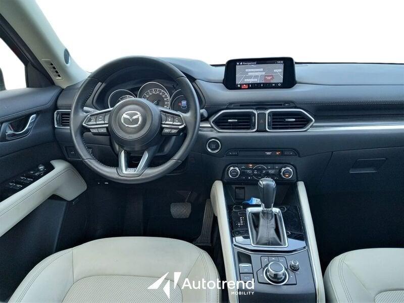 Mazda CX-5 2.2L Skyactiv-D 175 CV AWD Automatica Exclusive + Cruise Pack + Leather Pack White