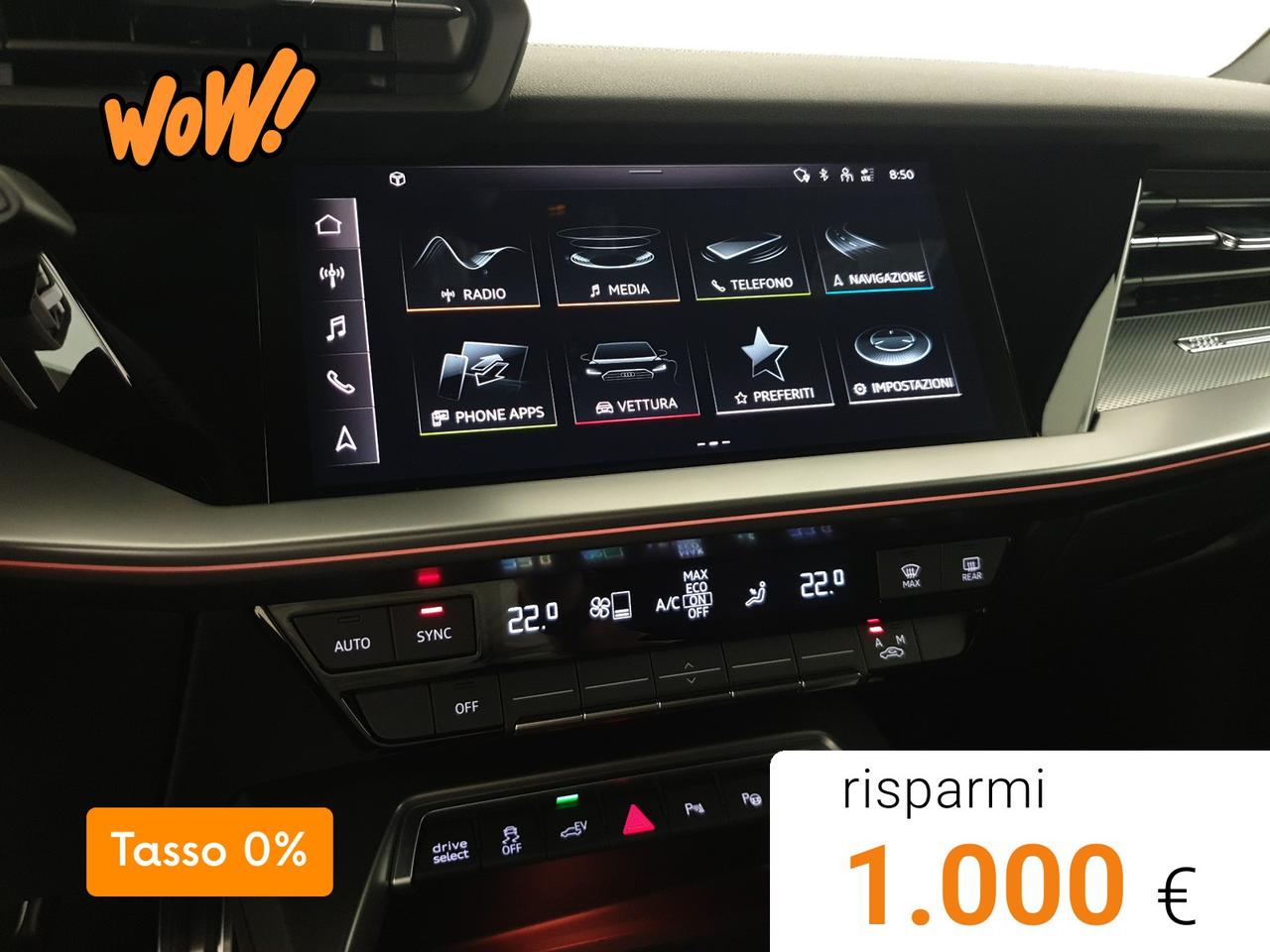 Sportback 45TFSIe 245CV S tronic S line Edition