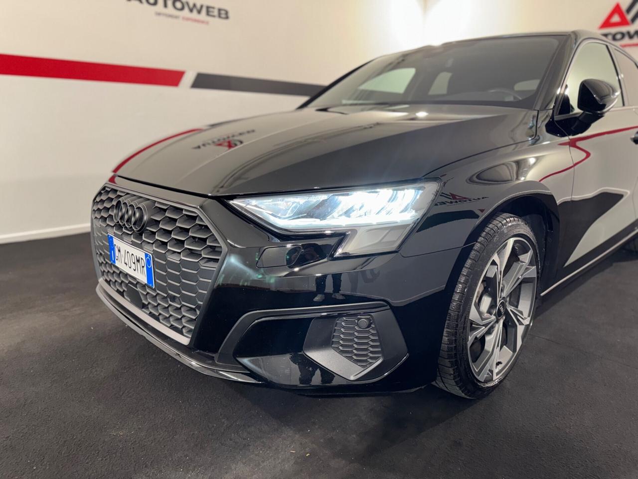 A3 SPB TDI CERCHI 18 - APPLECARPLAY & ANDROIDAUTO, CRUISE ADATTIVO