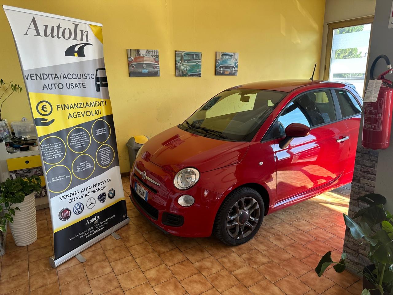 Fiat 500 S 1.2benz. cinghia di distribuzione già sostituita