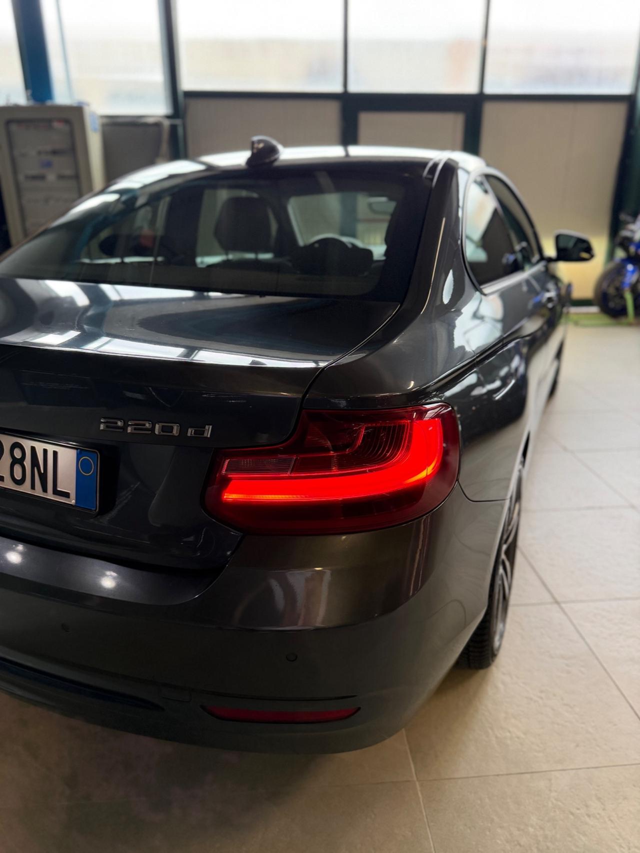 Bmw 220d SPORT KMCERT GARANZ UNICOPR