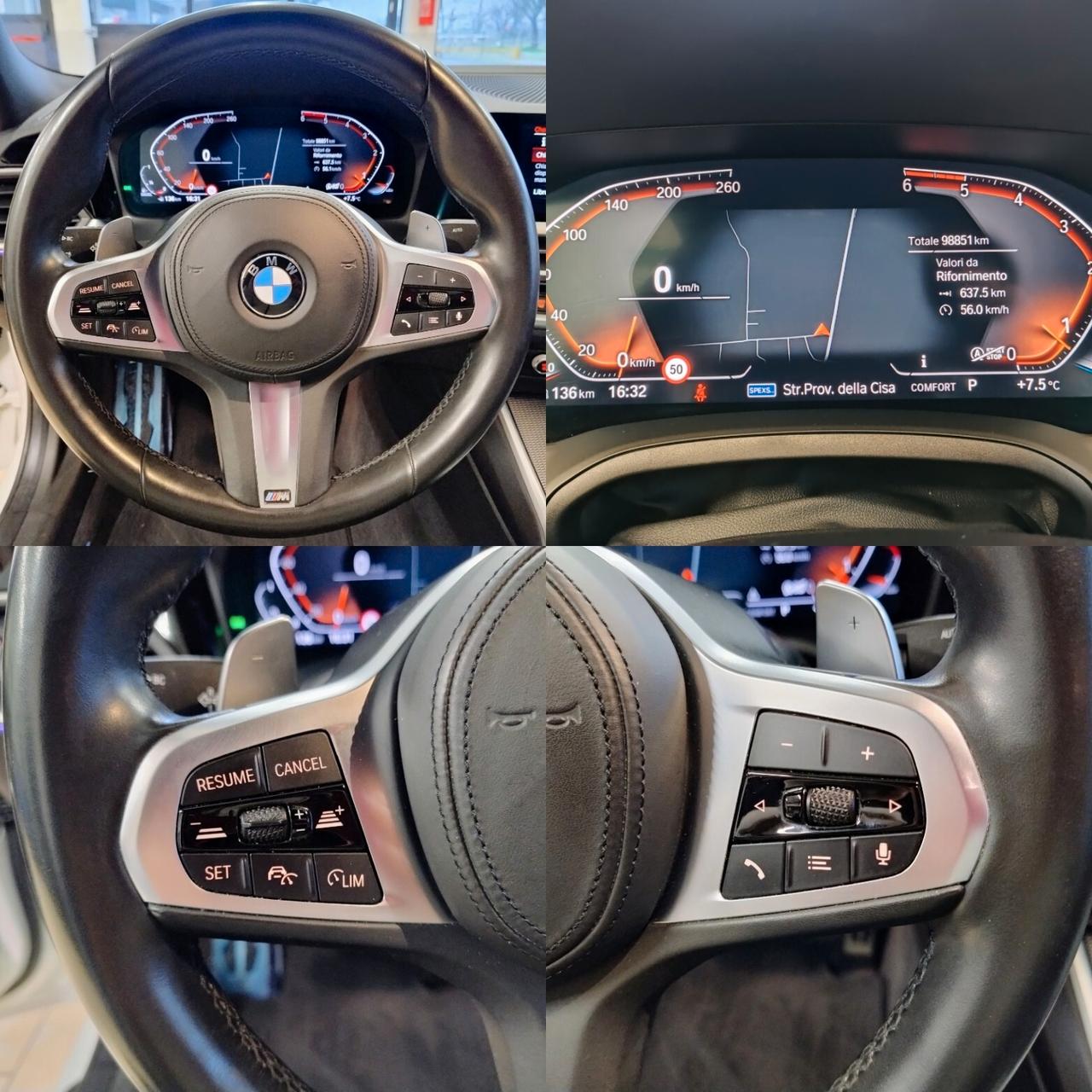 BMW 320d MSPORT AUTO PACK LUCI - HUD - LIVE COCKPIT