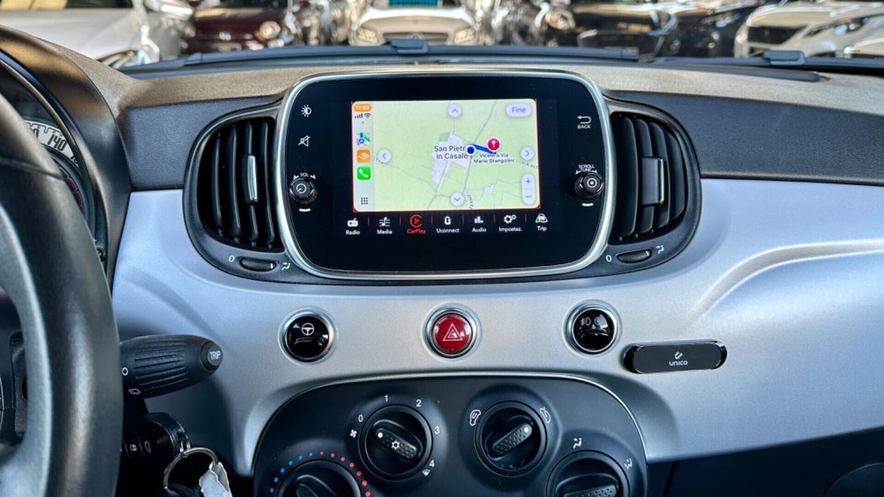 Fiat 500 1.0 Hybrid Hey Google