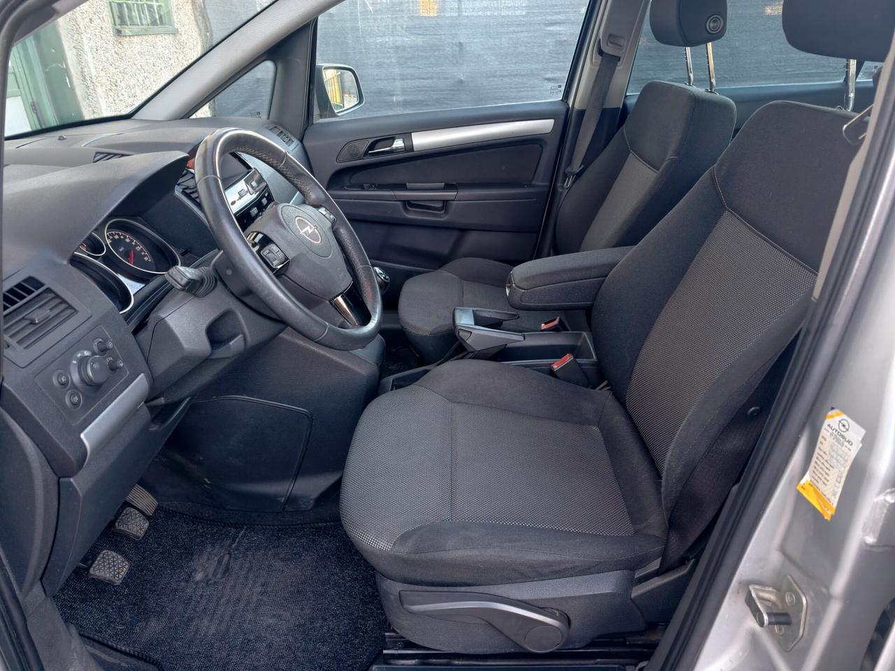 OPEL ZAFIRA 1.6 BENZINA EURO 5 GANCIO TRAINO 7 POSTI 2012