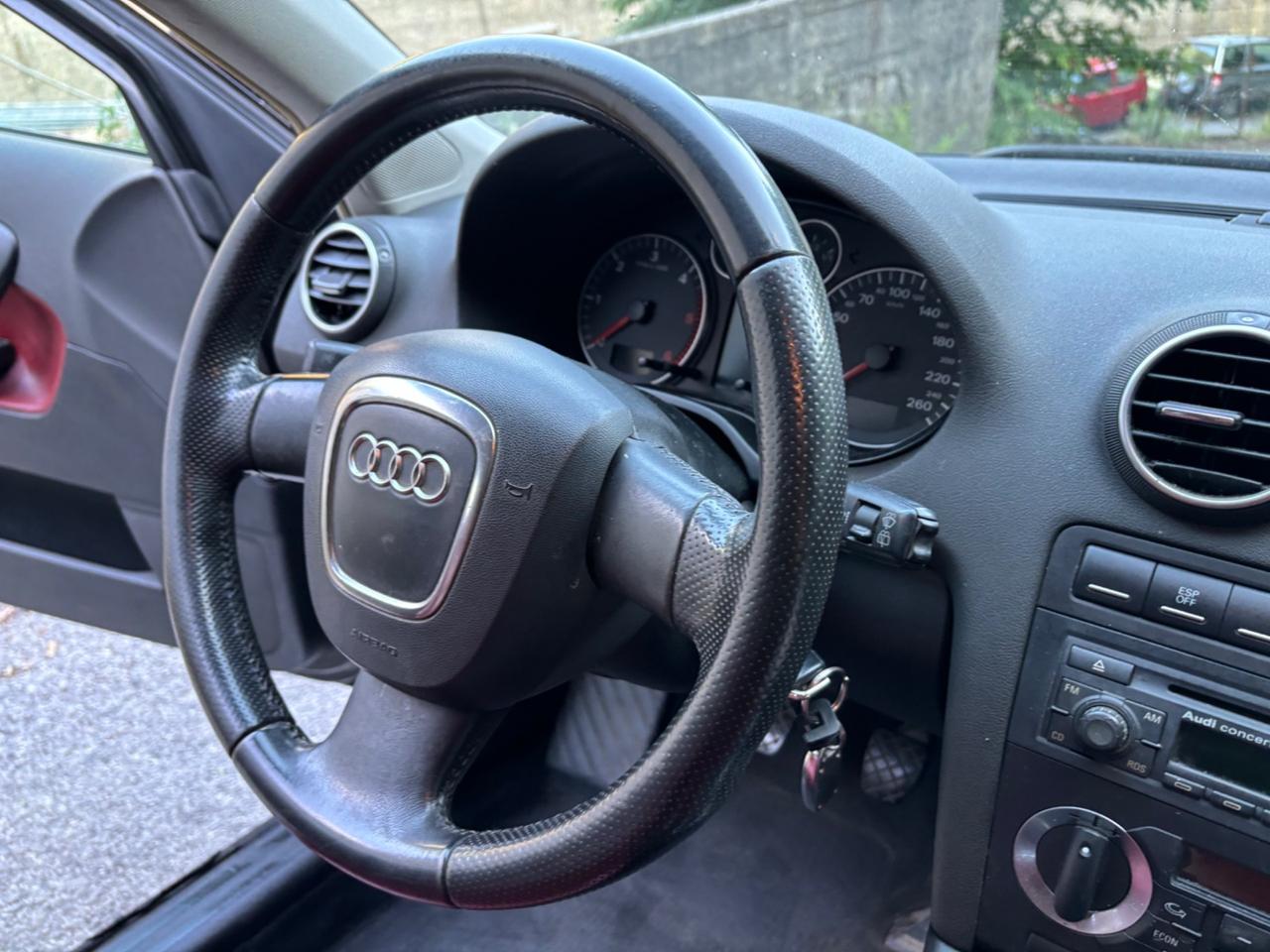 Audi A3 SPB 2.0 TDI 170 CV F.AP. quattro Attraction pelle rossa