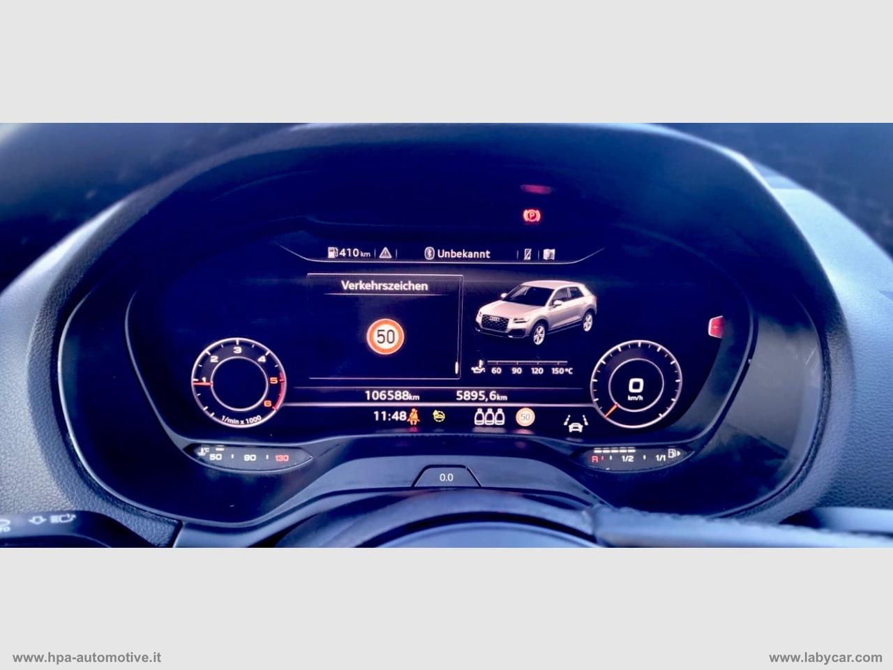 AUDI Q2 2.0TDI S-LINE VIRTUAL TETTO NAVI LED