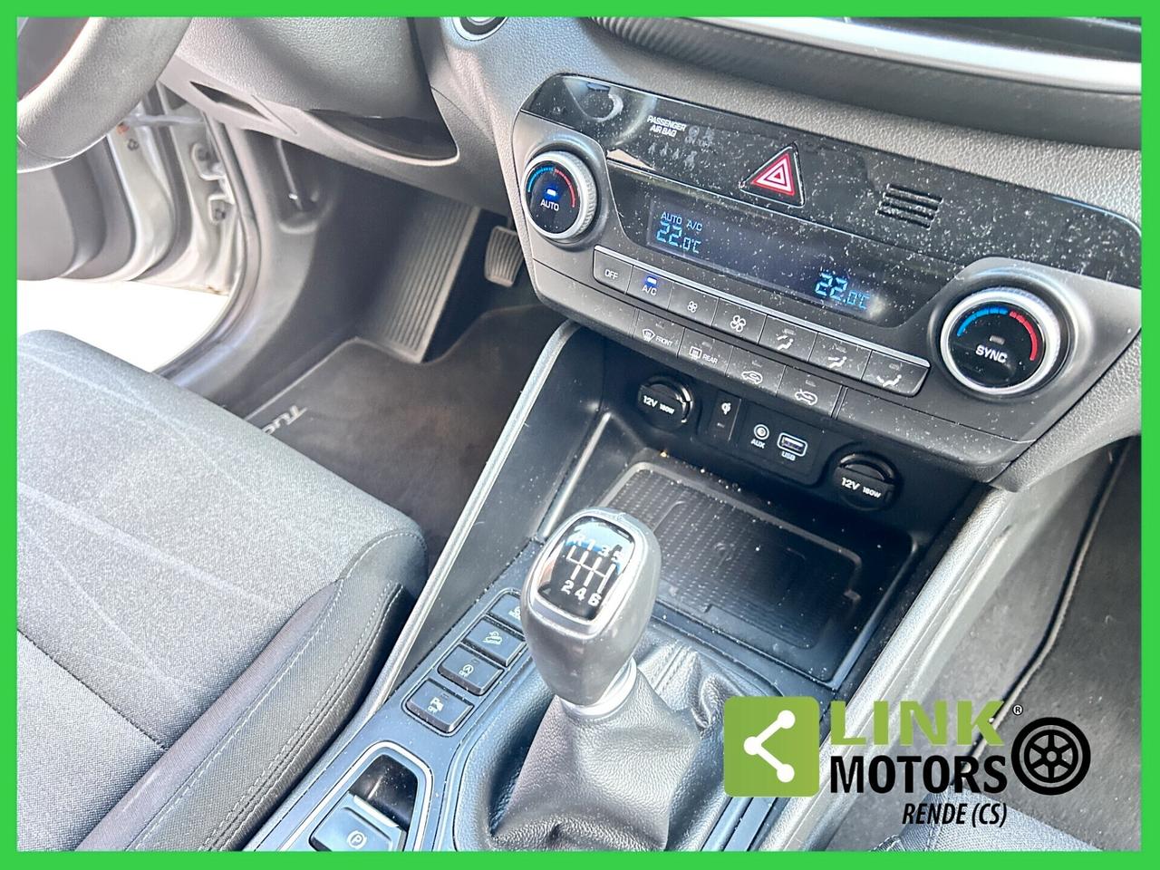 Hyundai Tucson 1.6 CRDi 116cv Unico Propr. 04/2019