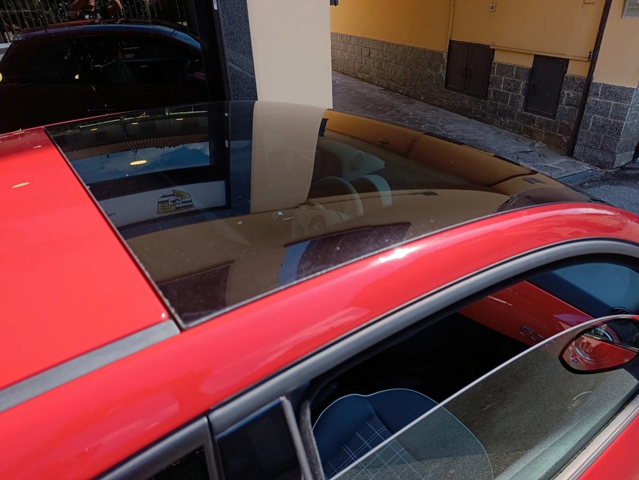 Fiat 500 1.2 Lounge Rosso Corallo km 36.317