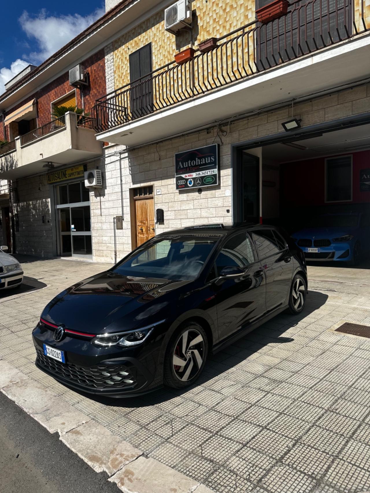 Golf 8 GTi 245cv Tetto apribile IQ-light Navi Radar