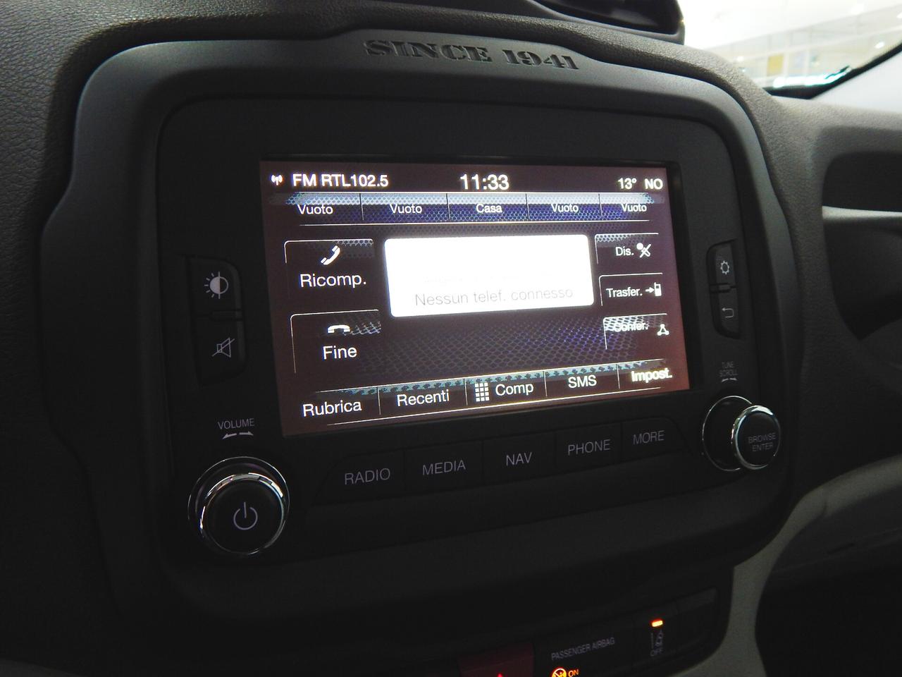 Jeep Renegade 1.6 mjt Limited 120cv TETTO-NAVI-PELLE-PARK