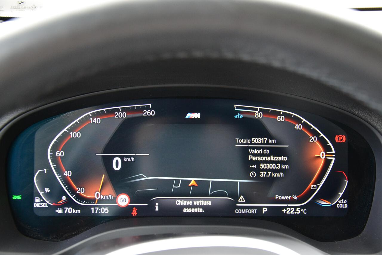 Bmw X3 20D X-DRIVE M-SPORT HYBRID/DIESEL **PREZZO REALE**