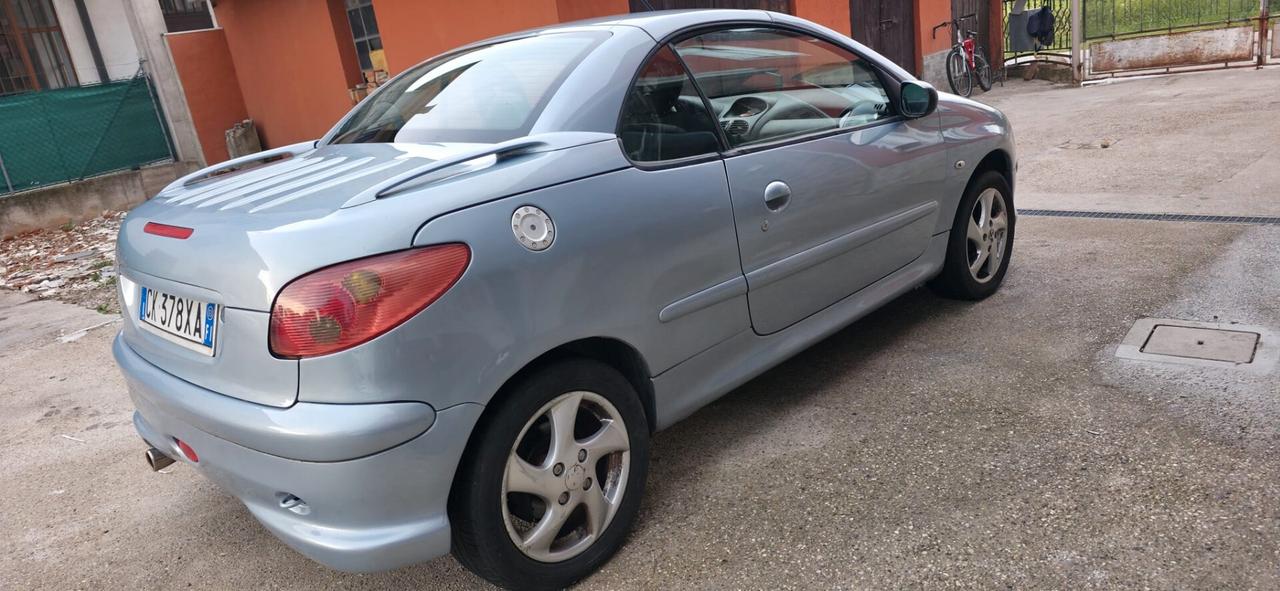 Peugeot 206 1.6 16V CC neopatentati cabrio