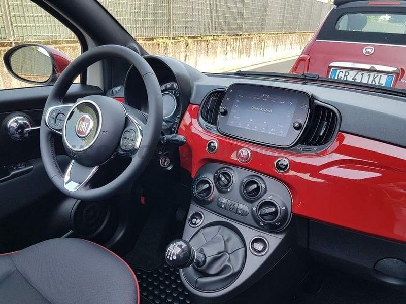 FIAT 500C 500C 1.0 hybrid (Red) 70cv