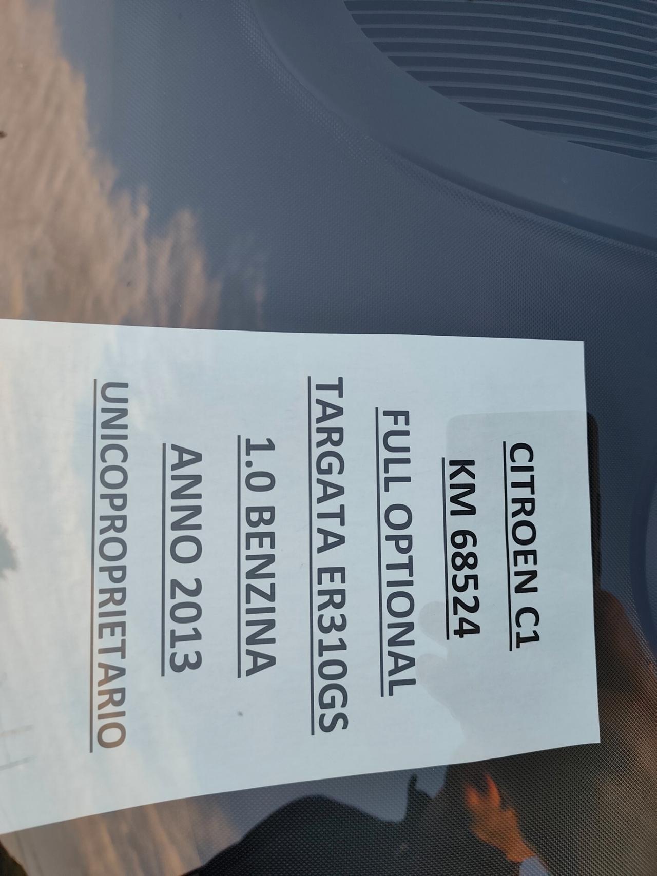 Citroen C1 1.0 BENZINA KM 68000