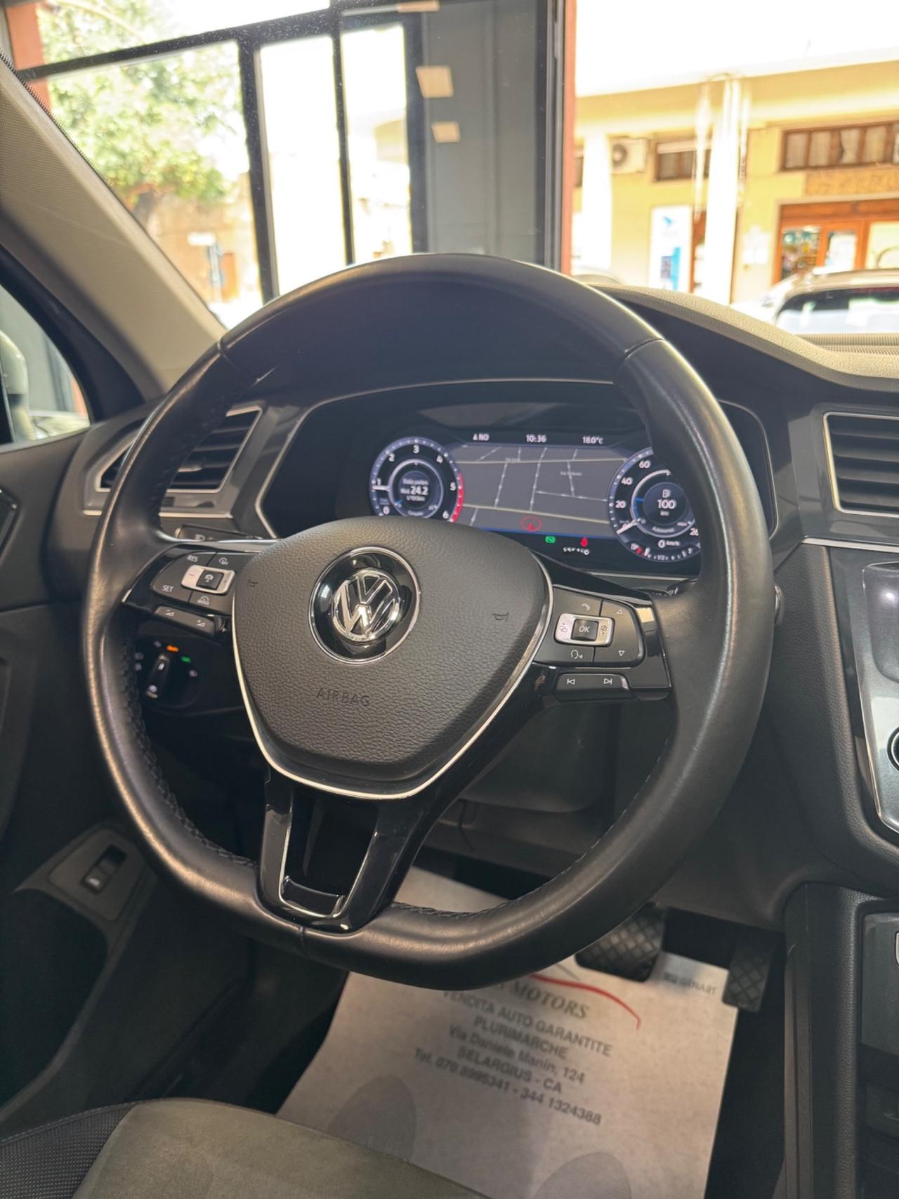 VW TIGUAN 2.0 240 CV 4MOTION R-LINE TETTO