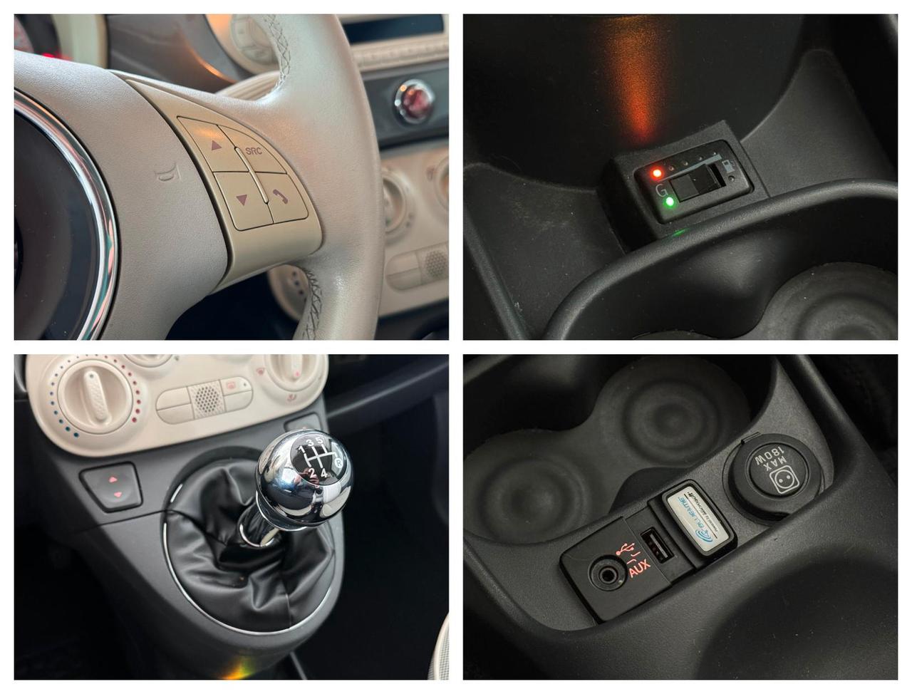 Fiat 500 1.2 Benz/Gpl 69cv Lounge