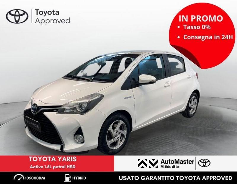 Toyota Yaris 1.5 Hybrid 5 porte Active