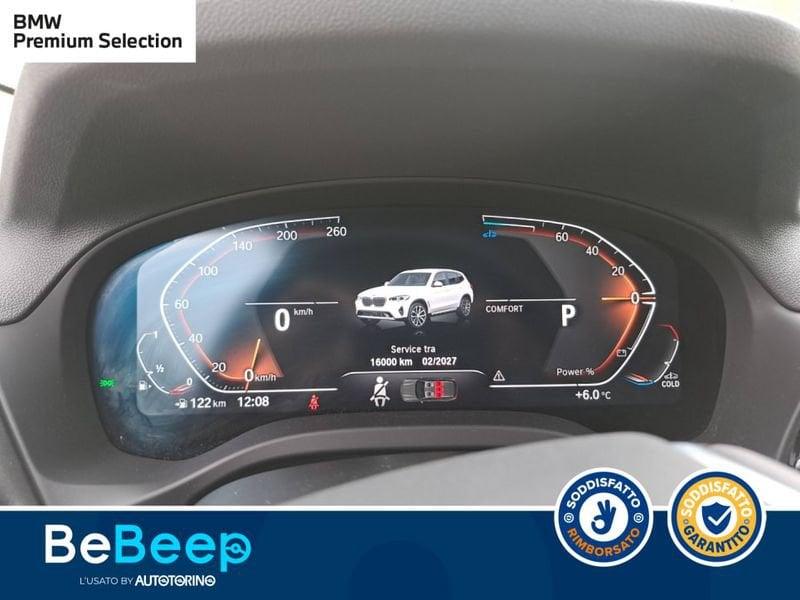 BMW X3 XDRIVE20I MHEV 48V AUTO