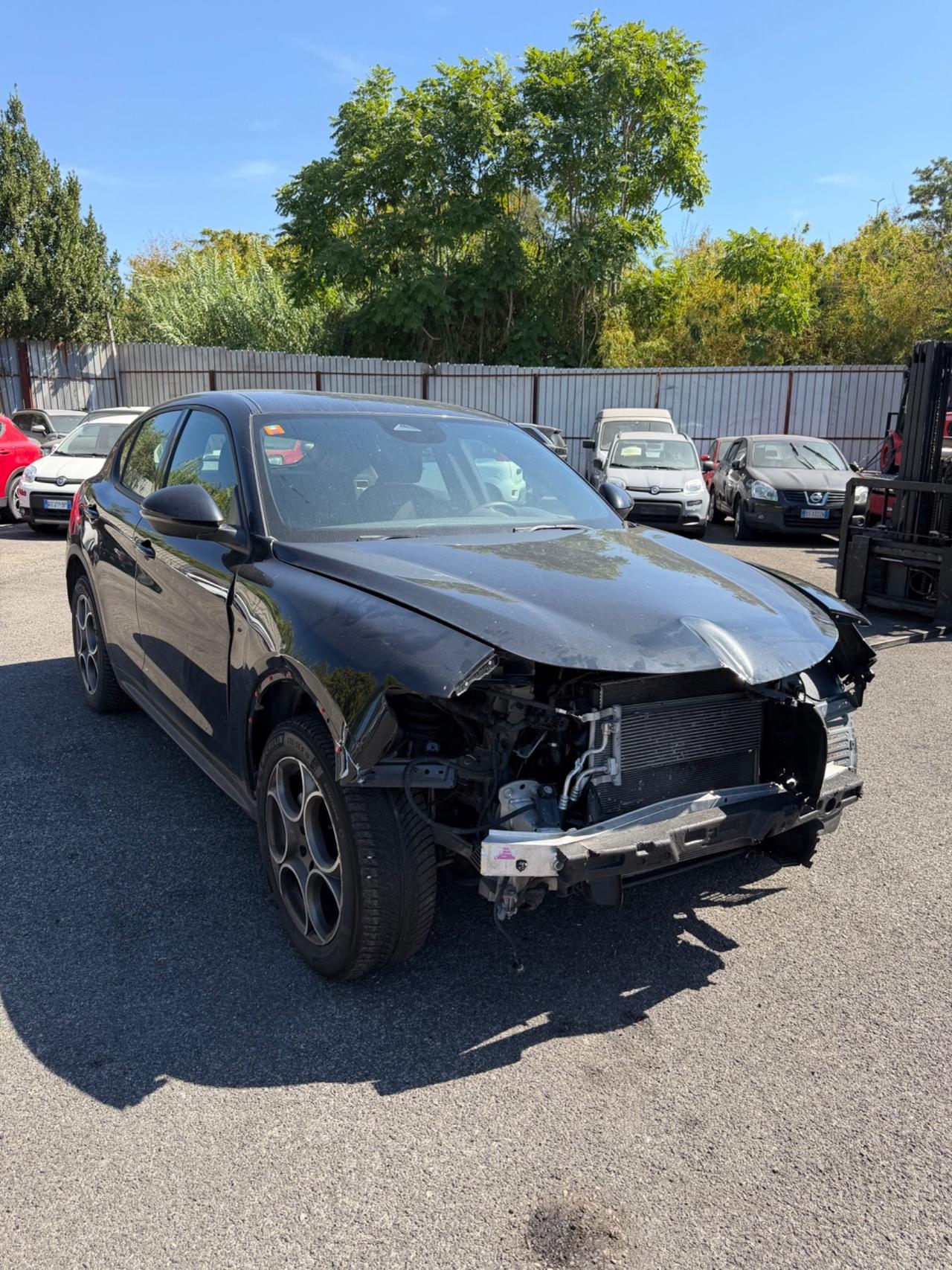 Alfa Romeo Stelvio 2.2 210 CV Q4 SINISTRATA