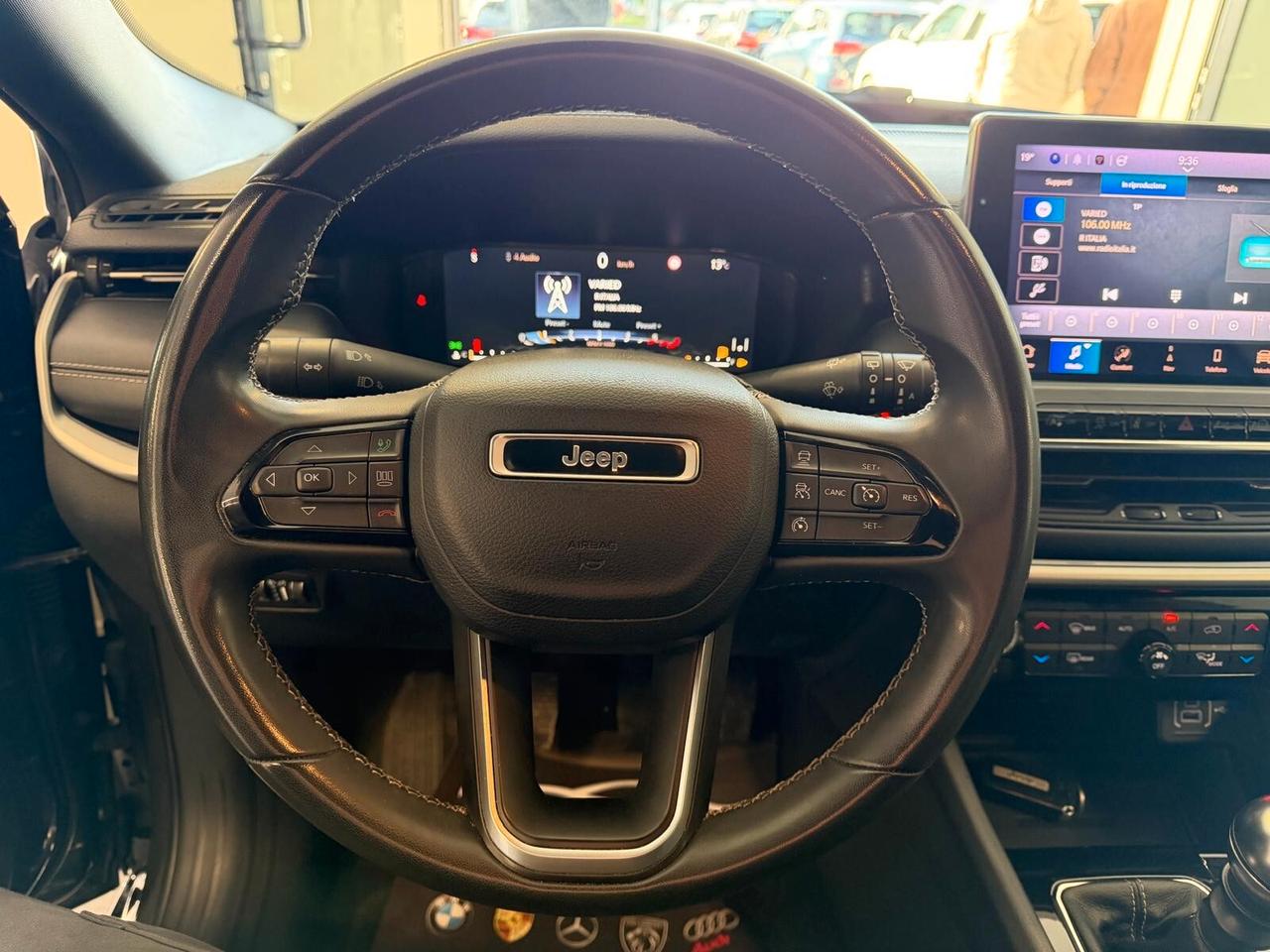 JEEP COMPASS 1.6 MJT 80 ANNIVERSARIO 130CV PELLE NAVI CAM ANNO 2021