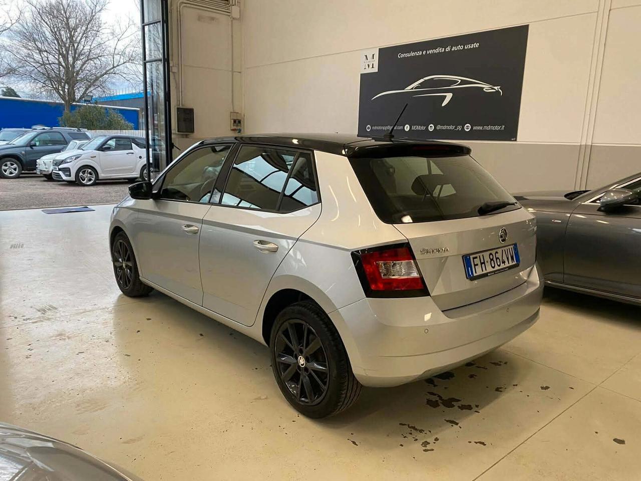 Skoda Fabia 1.4 TDI 75 CV Twin Color Design Edition Argento