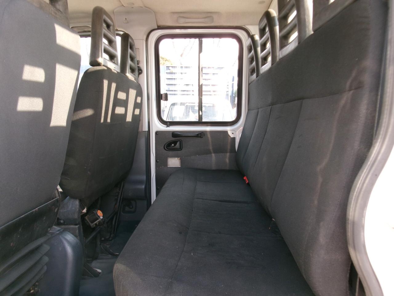 Iveco Daily 35C18 3000 180CV DOPPIA CABINA 7P CASSONE FISSO 3.30 METRI