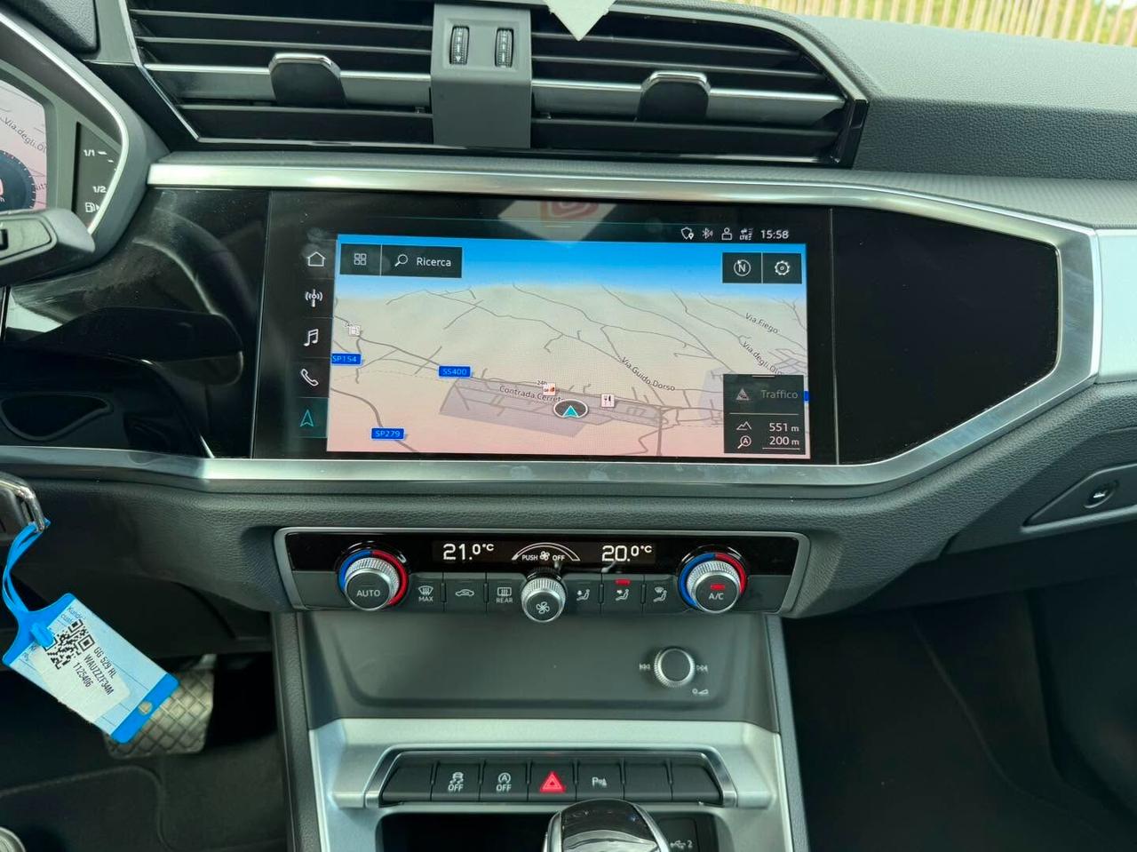 Audi Q3 35 ( 2.0 Tdi ) 150CV -LED-NAVI-CARPLAY