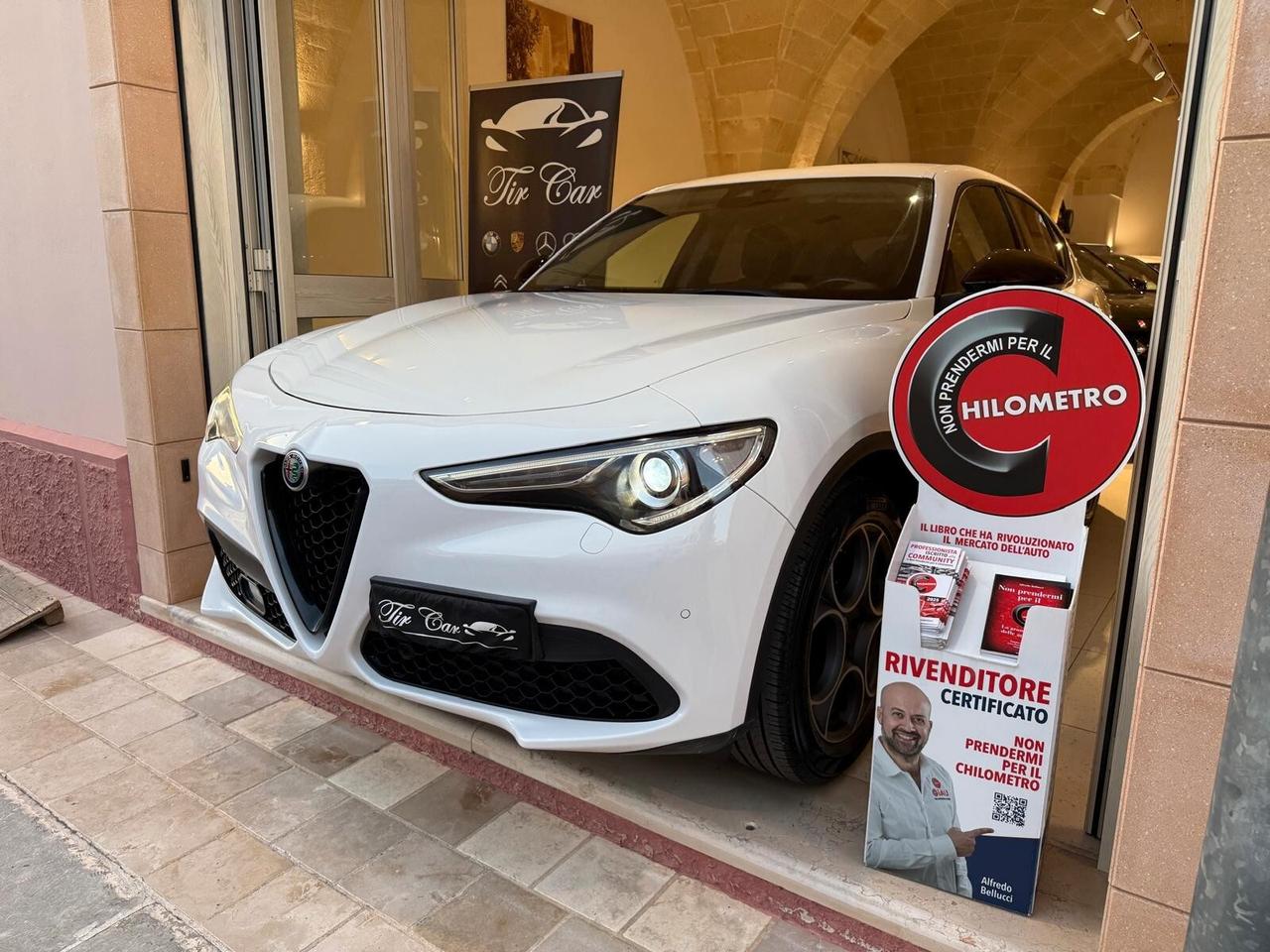 ALFA ROMEO STELVIO SPRINT 2.2 RWD 190CV AT8 PELLE NAVI CAM ANNO 2021