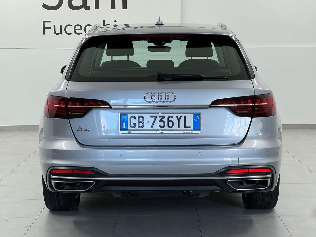 AUDI A4 V 2019 Avant A4 Avant 40 2.0 g-tron Business Advanced 170cv s-tronic