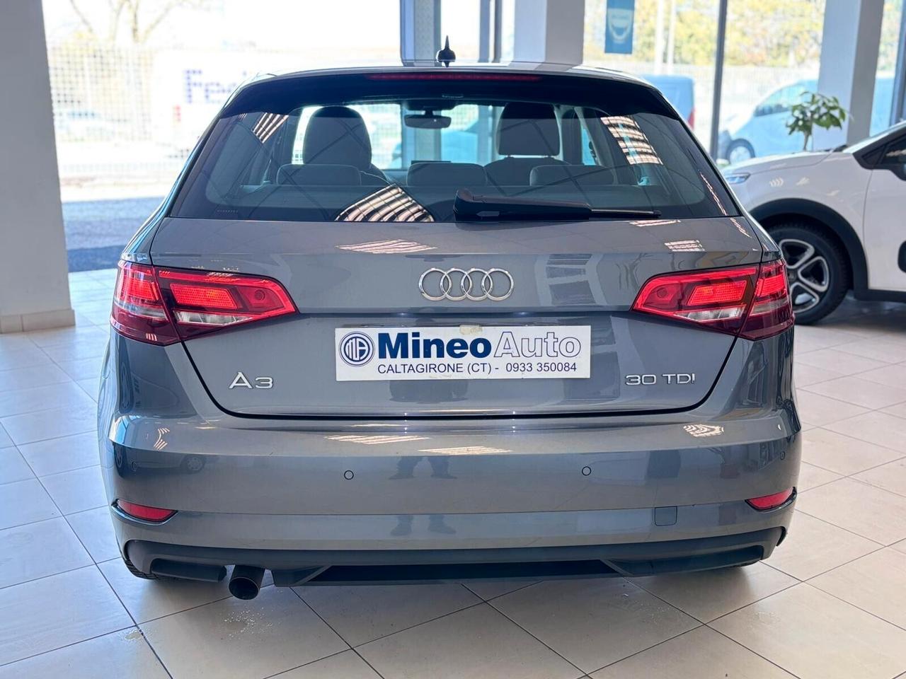 Audi A3 Sportback 30 1.6 tdi 116cv s-tronic