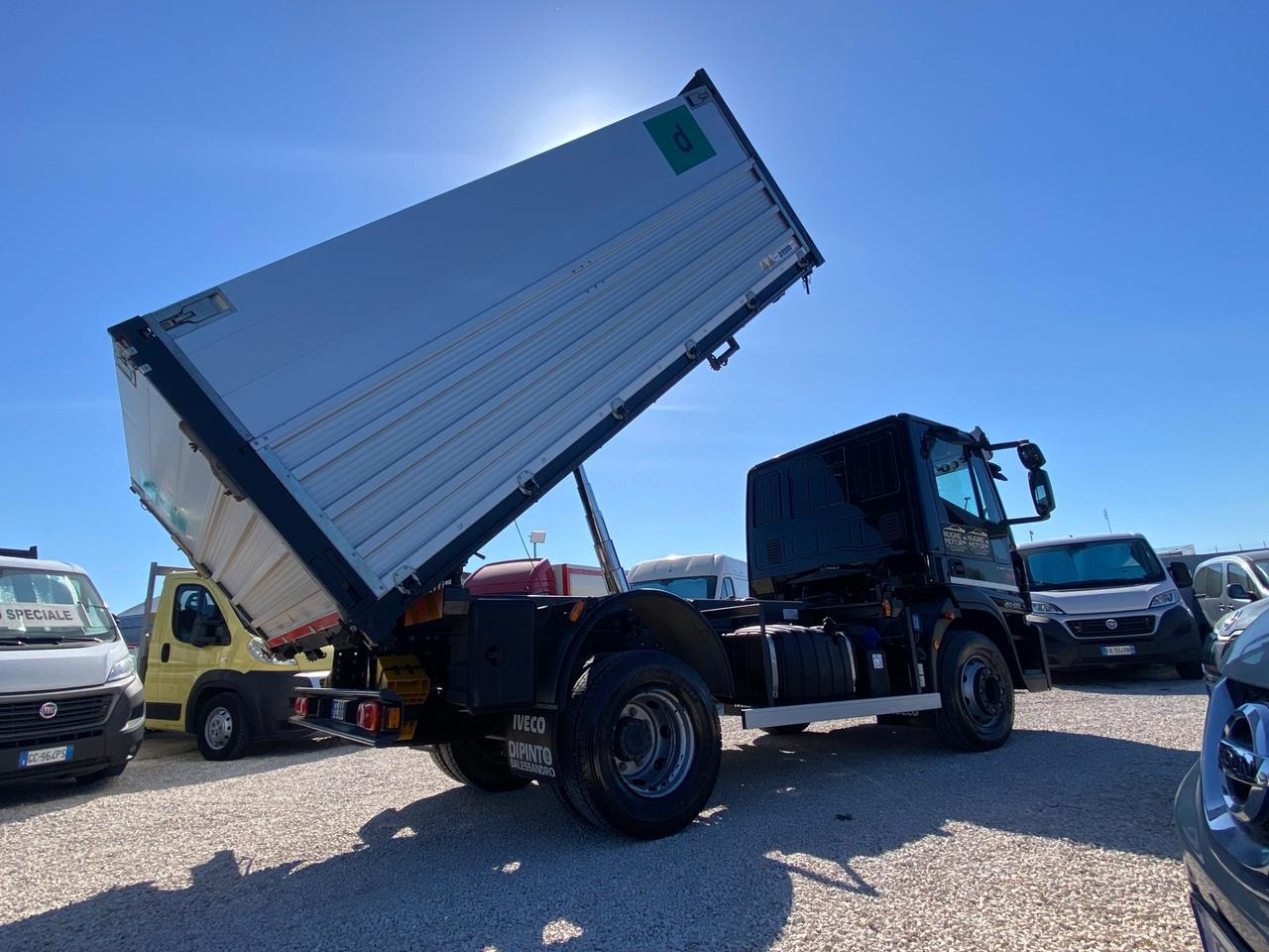 IVECO 160-280 E EURO CARCO RIBALTABILE TRILATERALE TETTO GEMELLATO SOVRASPONDATO IVA