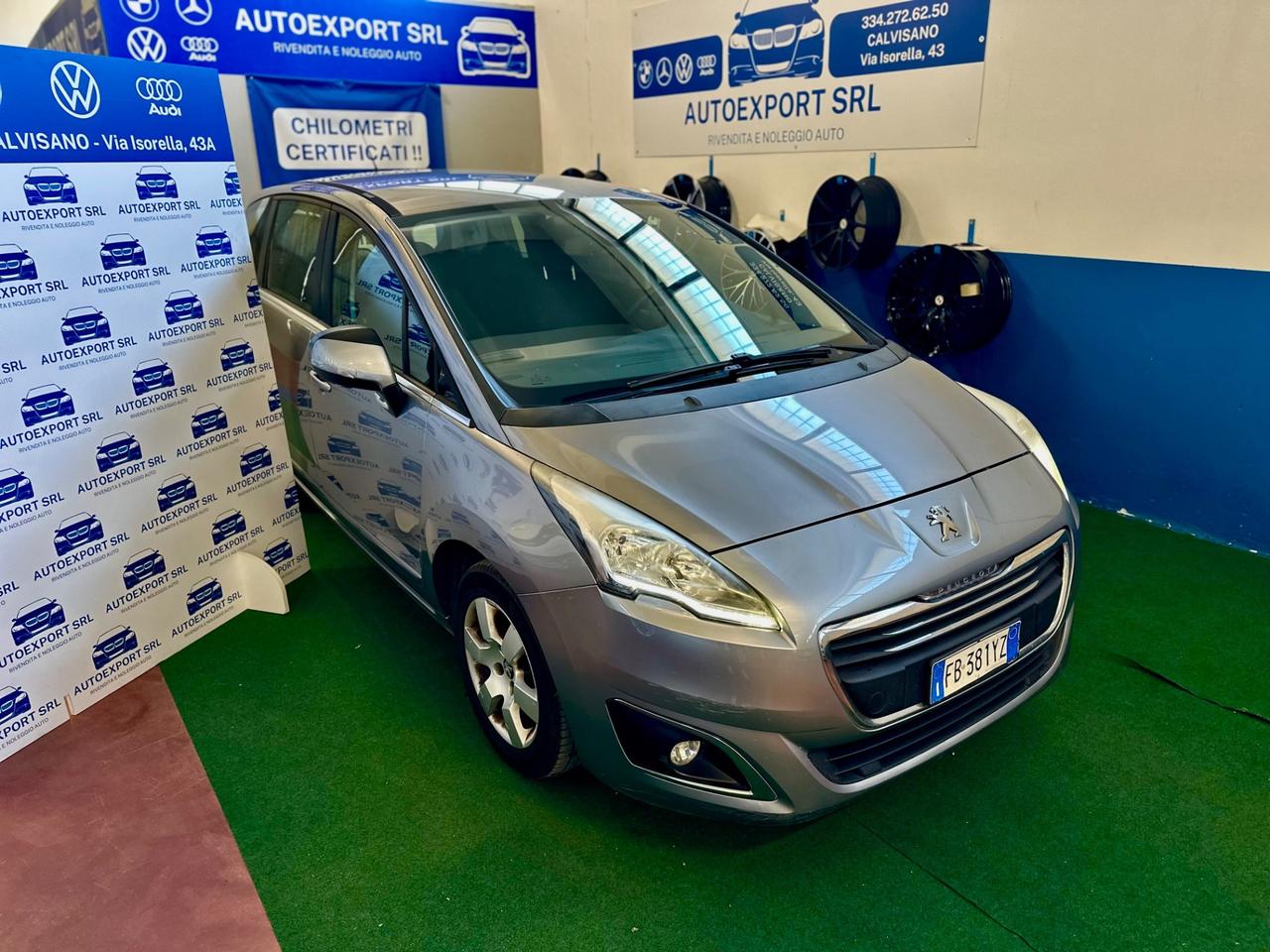 Peugeot 5008 /2015/7posti/euro6/kmcertificati